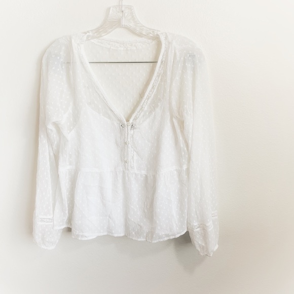 Hollister Tops - Hollister Textured Layered Blouse